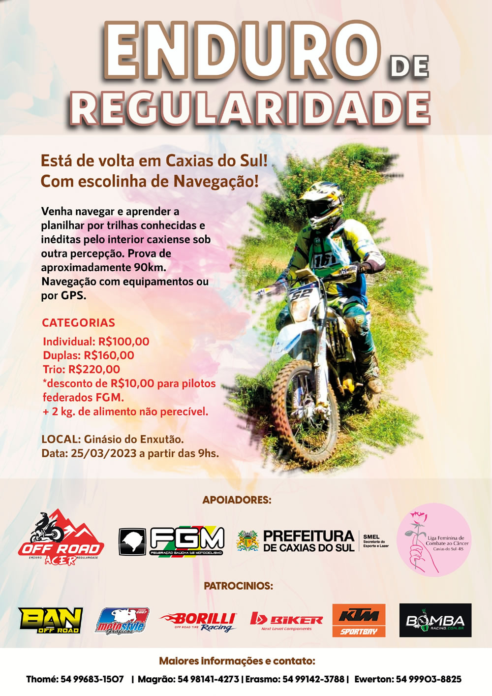 Imagem ESCOLA DE ENDURO REGULARIDADE