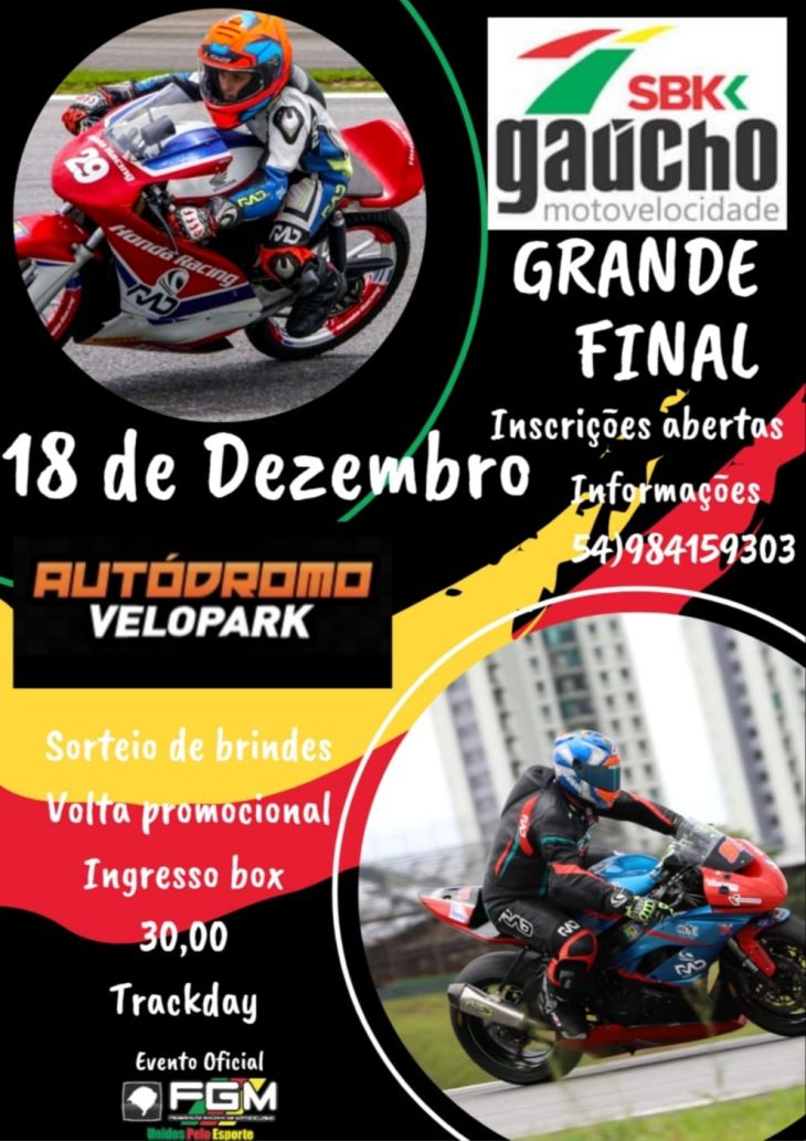 Imagem SBK GAÚCHO DE MOTOVELOCIDADE