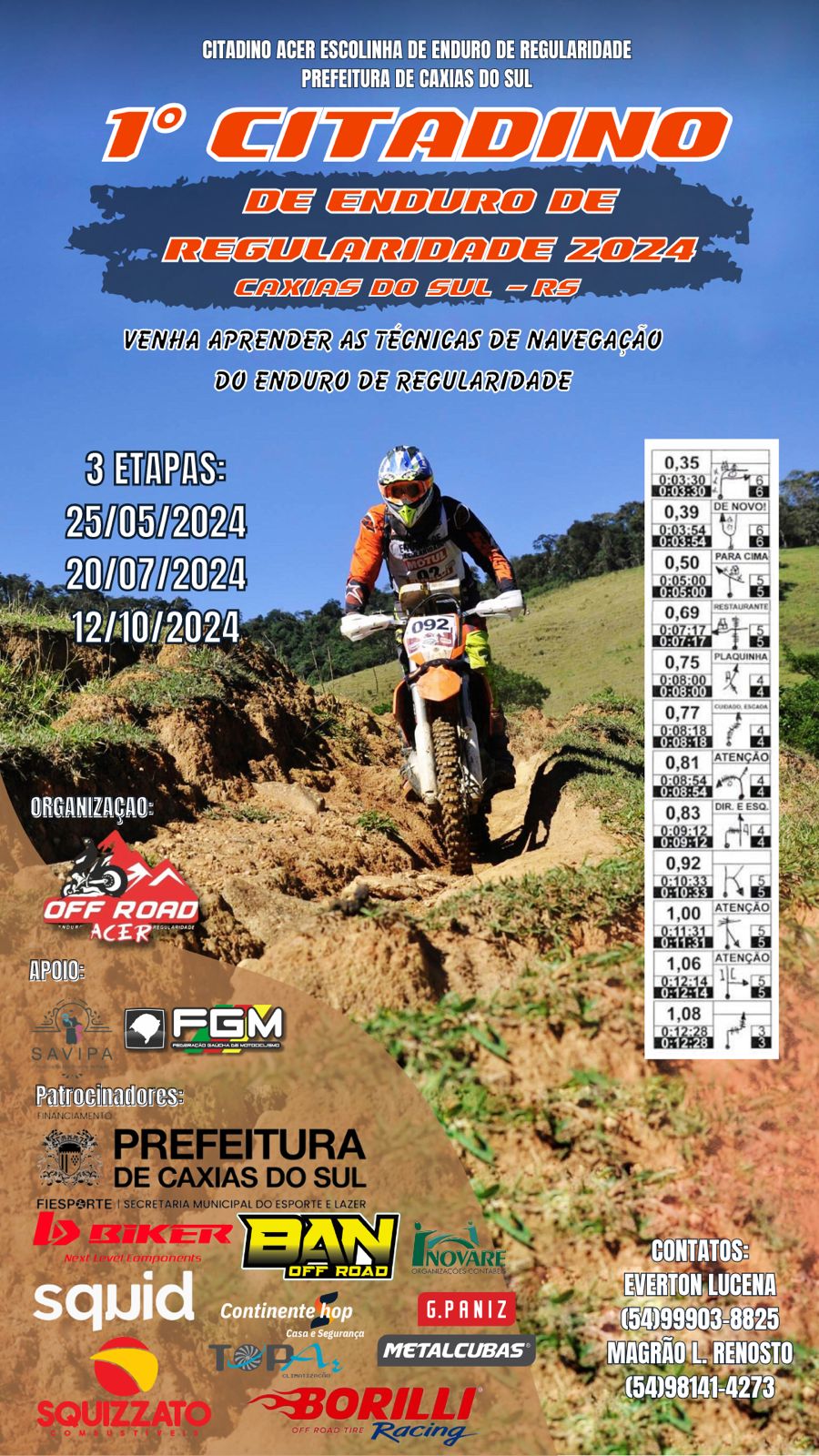 Imagem CITADINO ACER DE ENDURO DE REGULARIDADE