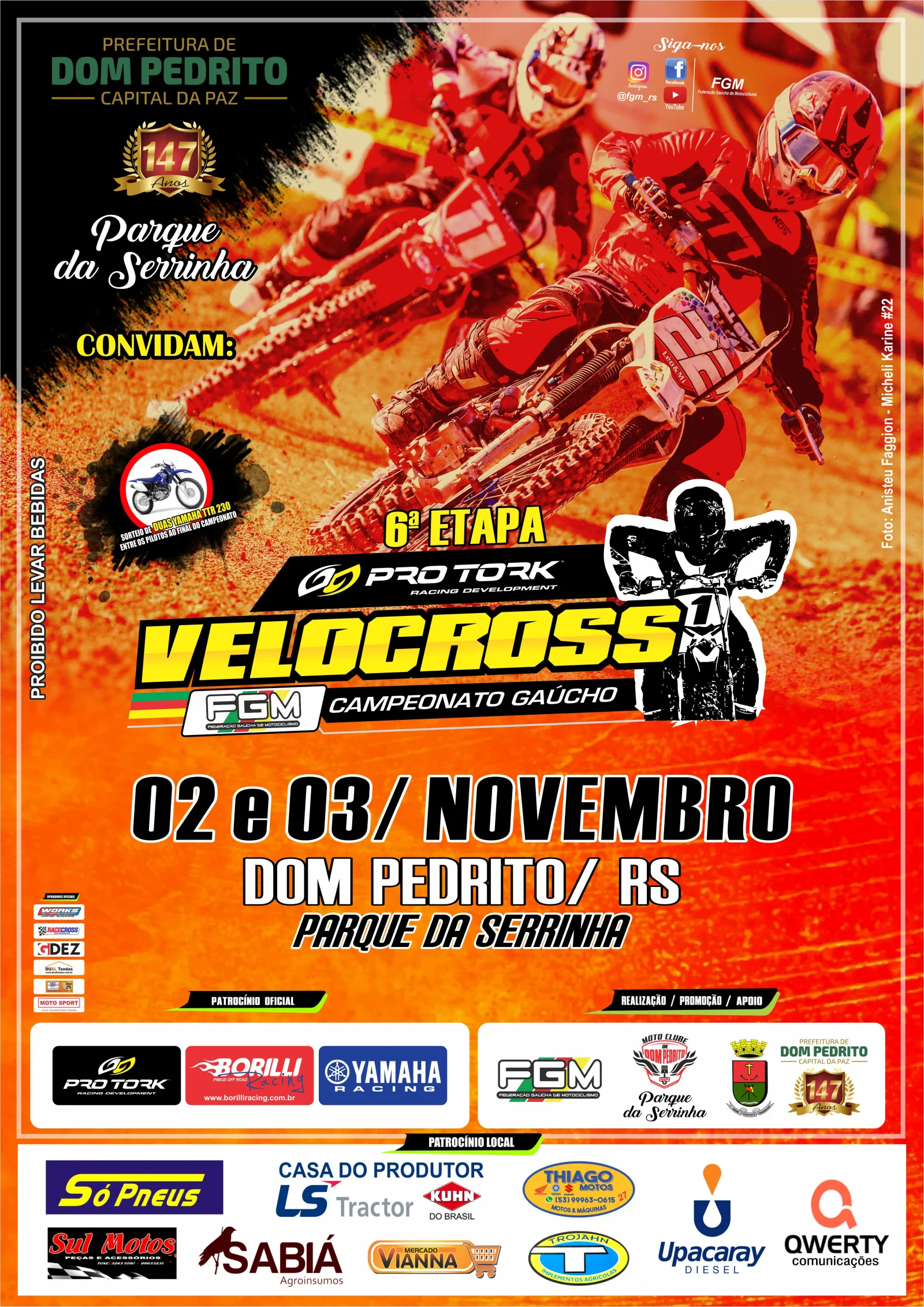 Imagem SEMI FINAL DO PRO TORK GAÚCHO DE VELOCROSS DESEMBARCA EM DOM PEDRITO
