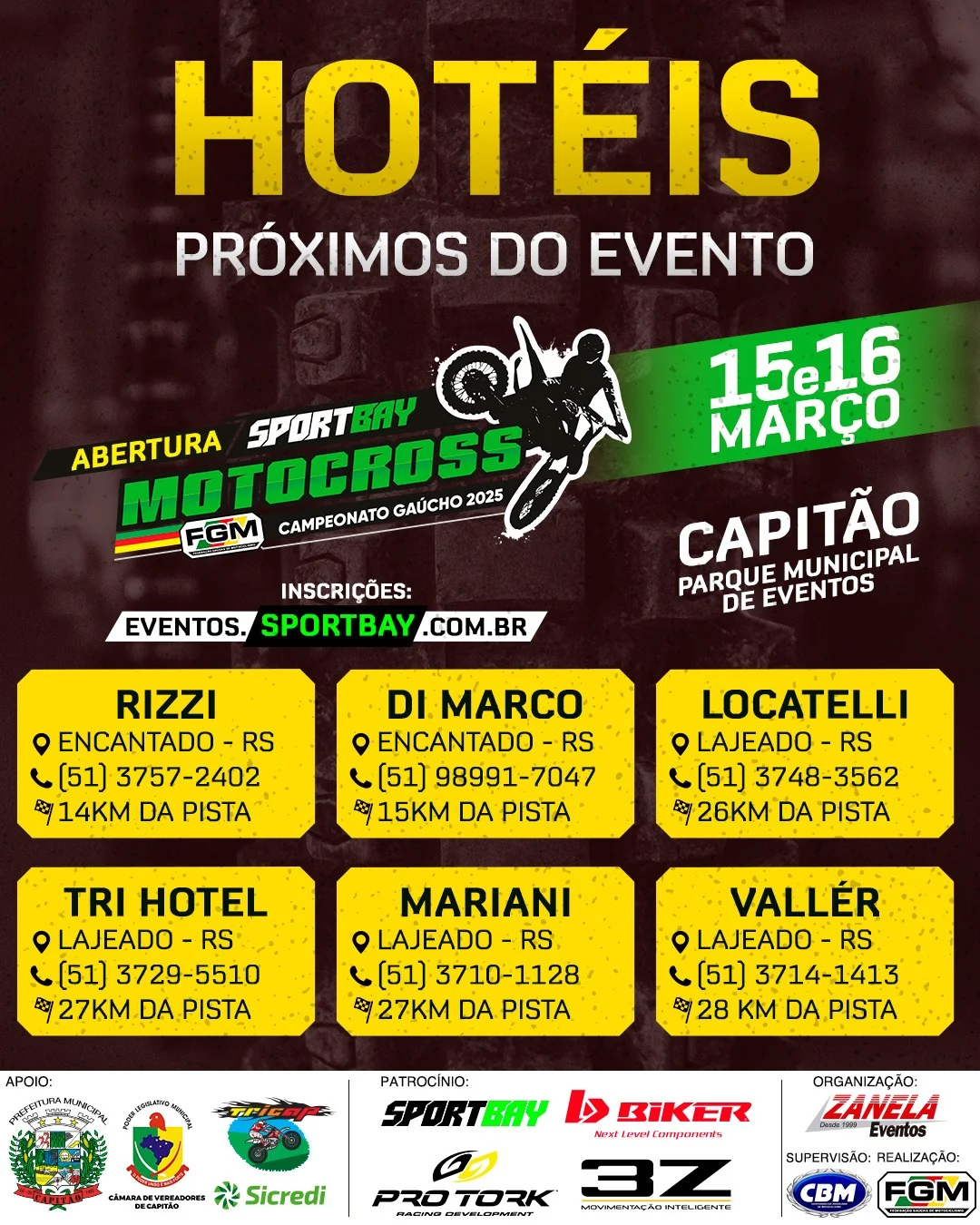 Imagem Abertura do RSMX: Confira a lista de hotéis