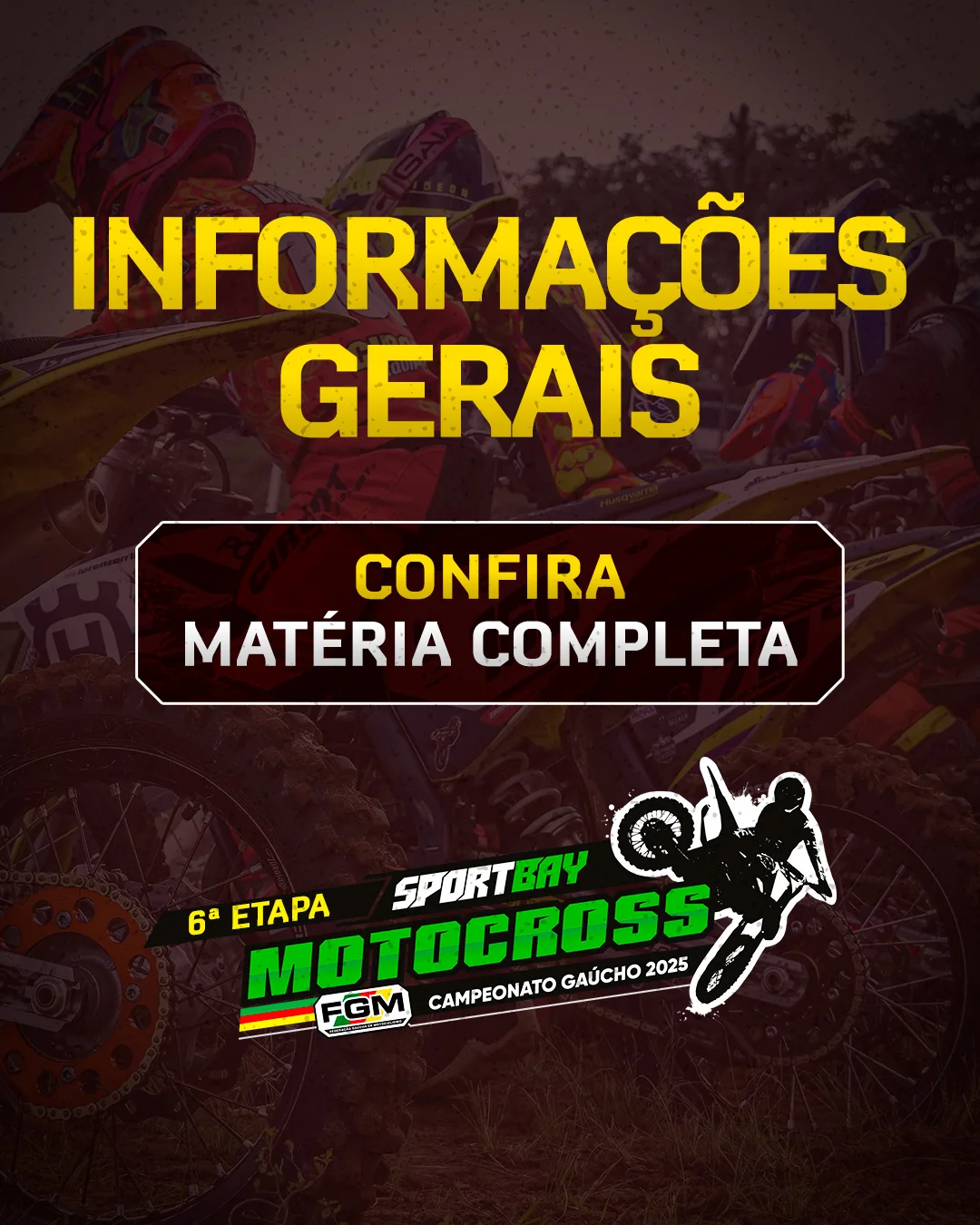 Imagem Tudo o que você precisa saber sobre o Festival Binacional de Motocross e a 6ª etapa do Gaúcho em Rivera-UY