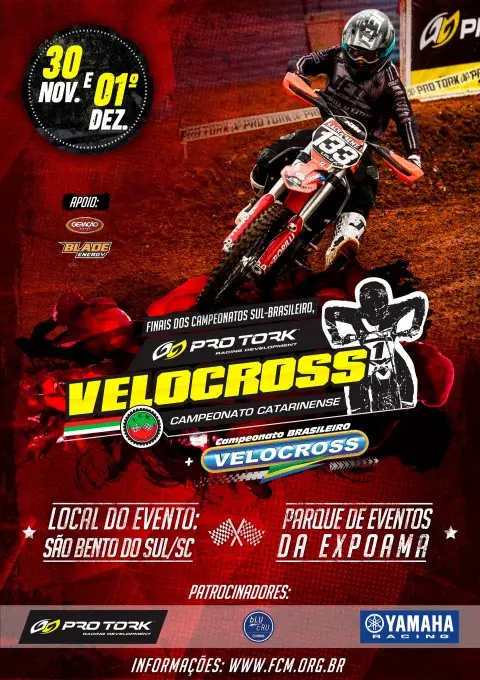 Imagem São Bento do Sul encerra temporadas do Catarinense, Brasileiro e Sul Brasileiro de Velocross.