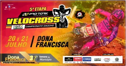 Imagem DONA FRANCISCA RECEBE A 5ª ETAPA DO CAMPEONATO PRO TORK GAÚCHO DE VELOCROSS