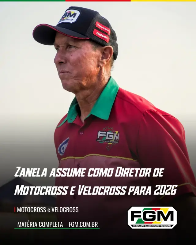 Imagem Roberto Limberger assume como Diretor de Motocross e de Velocross a partir de 2026