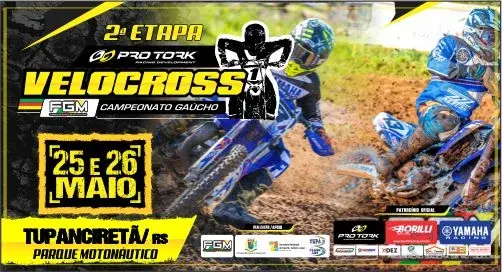 Imagem TUPANCIRETÃ RECEBE NESTE FINAL DE SEMANA A 2ª ETAPA DO PRO TORK GAÚCHO DE VELOCROSS