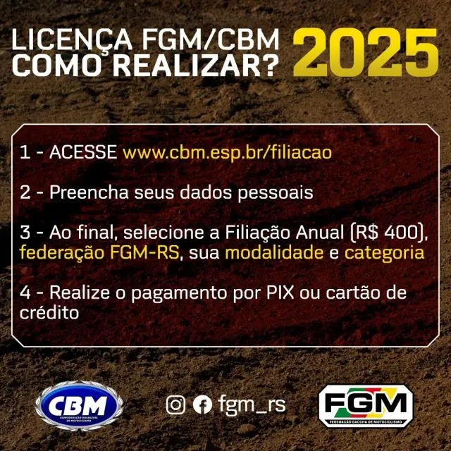 Imagem ‼Faça sua licença de piloto FGM/CBM para 2025!