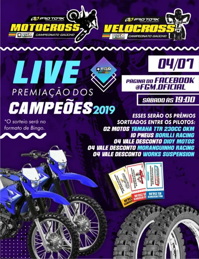 Imagem FGM REALIZOU LIVE, COM SORTEIO DE PRÊMIOS 2019:
