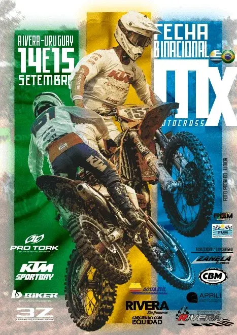 Imagem Contagem Regressiva: Rivera recebe 5ª Etapa do Campeonato Gaúcho de Motocross e 6ª Etapa do Nacional Uruguayo nos dias 14 e 15 de setembro