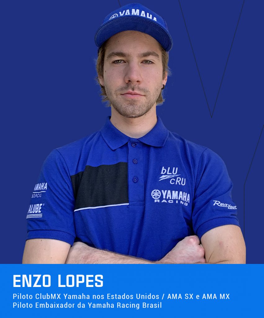 Enzo Lopes na Yamaha