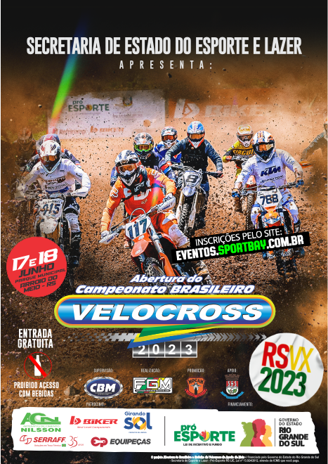 Gabriel Andrigo vence corrida na abertura do Brasileiro de Motocross 2022  em Fagundes Varela (RS) - Cartão de Visita News